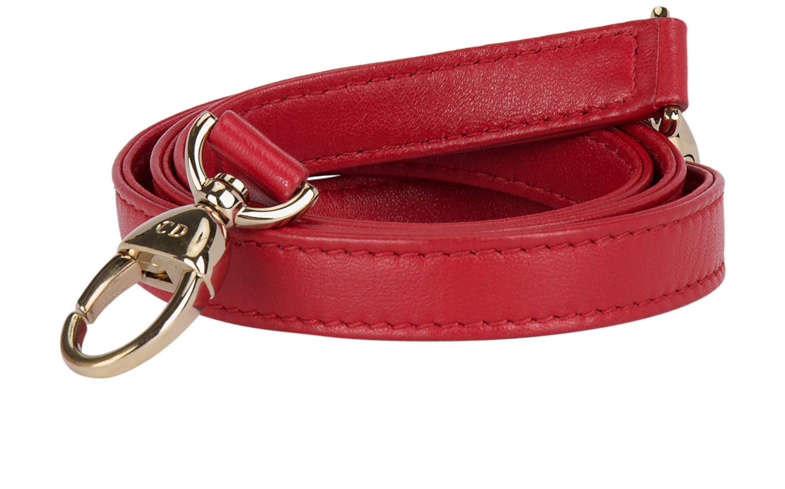 Medium Lady Dior, &pound;2,700, Handbags, Red, Leather, Other view